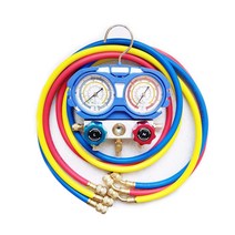매니폴드 냉매 게이지 세트 R22 / R134a / R404A 용, 1세트