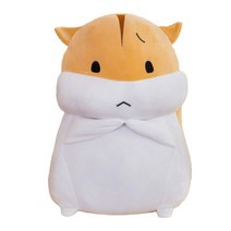 해솔 햄스터 캐릭터 안고자는 애착 봉제 인형, 옐로우