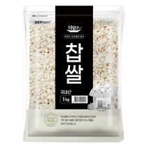 더담은 2022년산 햇곡 국산 찹쌀, 1kg, 1개