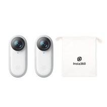 인스타360 커플 패키지 GO2 독립형 액션캠 32GB + 독립형 액션캠 GO2 64GB + 캐리 파우치, CING2XX/A
