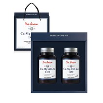 닥터브라이언 칼슘 마그네슘 비타민D 아연 130.5g x 2p 선물세트, 1세트