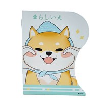 동아 길이조절 띵킹쇼 자바라 책꽂이 11 시바견 모찌, 4번