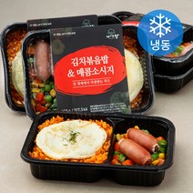 마시뜨랑 김치볶음밥 & 매콤소시지 (냉동), 250g, 5팩