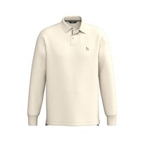 헤지스 남성용 솔리드 긴팔 카라 티셔츠