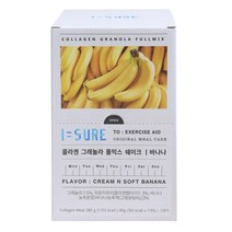 아이슈어 프로틴 그래놀라 풀믹스 쉐이크 바나나맛 7p, 280g, 1개