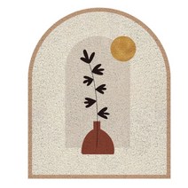 거실인테리어 세로버전 미끄럼방지 입구도어 흙발 매트, 하지가 오기전, 1개