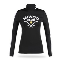 미우골프 여성용 긴팔 목폴라 티셔츠 MW1S607W