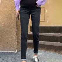 슈슈링 스키니 데님 임산부 바지
