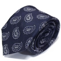 워모 실크 빅페이즐리 넥타이