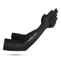 라온프렌즈 여성용 장갑형 토시 양쪽착용, 블랙