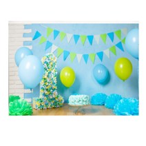 이자벨홈 3D 현수막 가랜드 혼합 야외촬영 파티배경, 스튜디오 6, 1세트