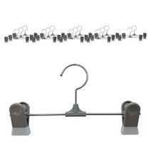 코디 치마 바지걸이, 15개입, 혼합색상