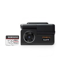파인뷰 QHD/FHD 2채널 블랙박스 GX303 + 출장장착쿠폰, 128GB, FINEVU GX303