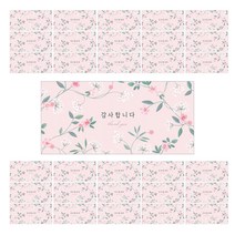 마음담아 블라썸 답례봉투, 블라썸 핑크, 50개