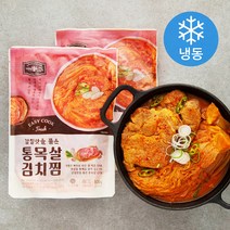 쿠즈락앳홈 통목살 김치찜 (냉동), 2팩, 800g