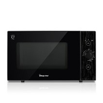매직쉐프 플랫타입 전자레인지 블랙 다이얼식 20L, MEM-GD20FB