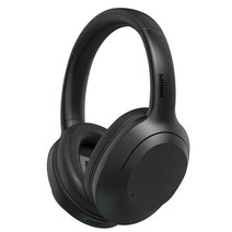 필립스 노이즈캔슬링 블루투스 헤드폰, TAH8856BK, 블랙