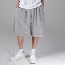 하이후 남성용 버뮤다 와이드 밴딩 반바지