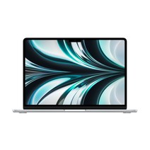 Apple 2022 맥북 에어, 실버, M2 8코어, GPU 8코어, 256GB, 8GB, 30W, 영문, Z15W0001Y