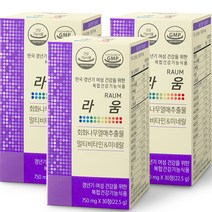 닥터피플 여성용 갱년기 건강을 위한 라움 비타민 22.5g, 30정, 3개