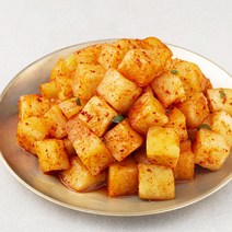 모산김치 갓담은 매운 실비 깍두기, 1.5kg, 1개