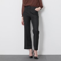 올리비아로렌 여성용 스티치 디테일 붓컷 팬츠 VOCDLYF8131