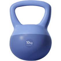 로이윙 케틀벨 코어 PVC 아령, 10kg, 블루, 1개