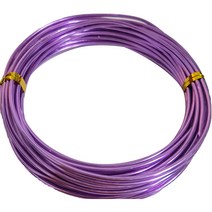 수공예 컬러 철사 2mm, 45 바이올렛, 1개