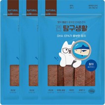 네츄럴랩 강아지 견탐구생활 슬라이스 간식 100g, 참치, 3개
