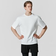 뮬라웨어 남성용 피지크 오버핏 숏 슬리브 2.0 MMNBTS606