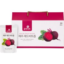 몸애쏙쏙 무농약 제주 레드비트즙 30포, 2400ml, 1개
