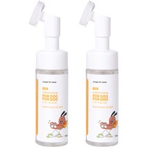 정글몬스터 반려동물 뽀독뽀독 워터리스 발 세정제, 150ml, 2개