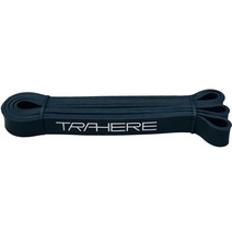 트라히어 RB 라텍스 풀업 턱걸이 밴드, 블랙