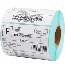 바코드 감열 롤라벨 325매, 1개