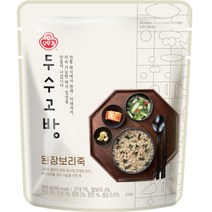 오뚜기 두수고방 된장보리죽, 1개, 250g