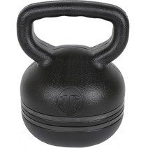 아리프 블랙라인 케틀벨, 블랙, 16kg, 1개