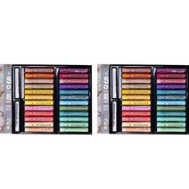 특수 오일파스텔 22 모란디 24색 + 화이트 2p 세트, 1세트