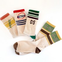 코코비도로시 주니어 에이요 스포츠 양말 4족 세트