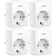 티피링크 미니 스마트 Wi Fi 에너지 모니터링 플러그, Tapo P110, 4개