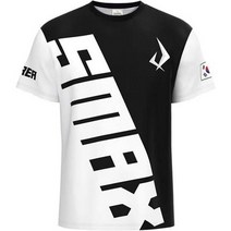 스맥스코리아 남성용 그랜드 숄더핏 쿨소재 배드민턴 티셔츠 SMAX-12