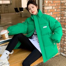 피어니스트 여성용 오버핏 패딩