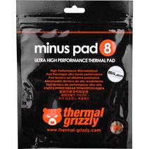 더머그리즐리 Minus Pad 8 서멀패드 30 x 30 x 0.5 mm 서멀패드