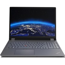 레노버 2022 씽크패드 P16 G1, 512GB, WIN11 Pro, ThinkPad P16 Gen1-21D6000VKR, Storm Grey(TOP) + thunder Black(Bottom), 코어i9, 32GB