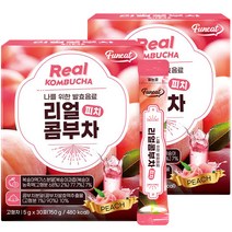 퍼니트 리얼 콤부차 피치맛 30p, 150g, 2개