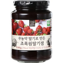 초록원 무농약딸기로 만든 딸기잼, 1개, 580g