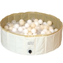 베베아인 유아용 접이식 볼풀장 멀티 플레이매트, 크림베이지