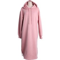 케온틴 기모 후드 롱 원피스 cpops8186k29