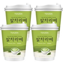 티젠 말차라떼 원컵, 4개, 14.5g
