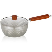 리빙아트 마루오 함마톤 스텐 편수냄비, 실버, 20cm