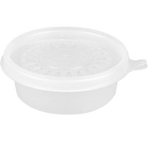 스완 원형 일회 잔반 250ml 100p + 뚜껑 100p 세트, 1세트